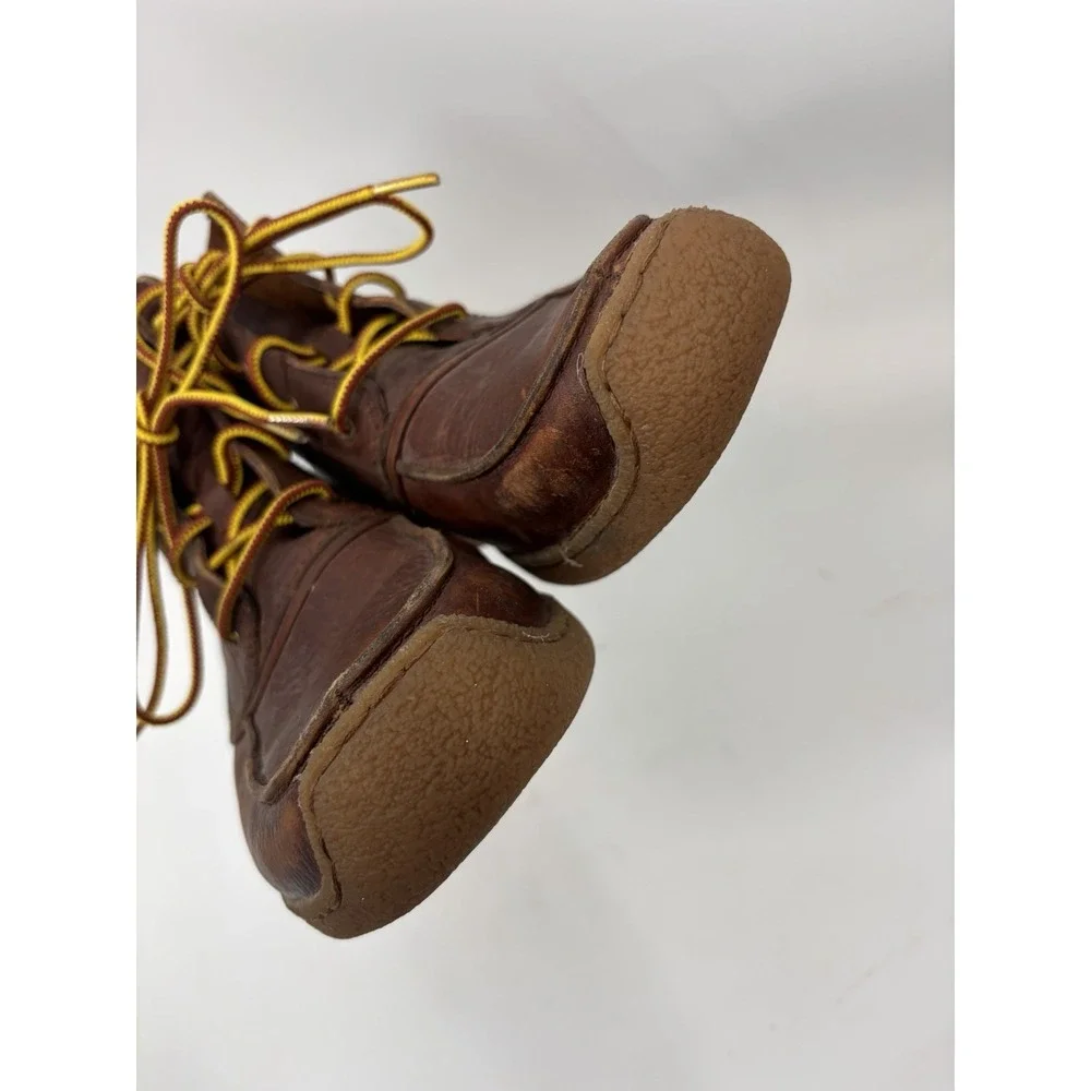 Sorel‎ Chugalug Chukka Boots Men's 9.5 Brown Leather Crepe Sole Casual